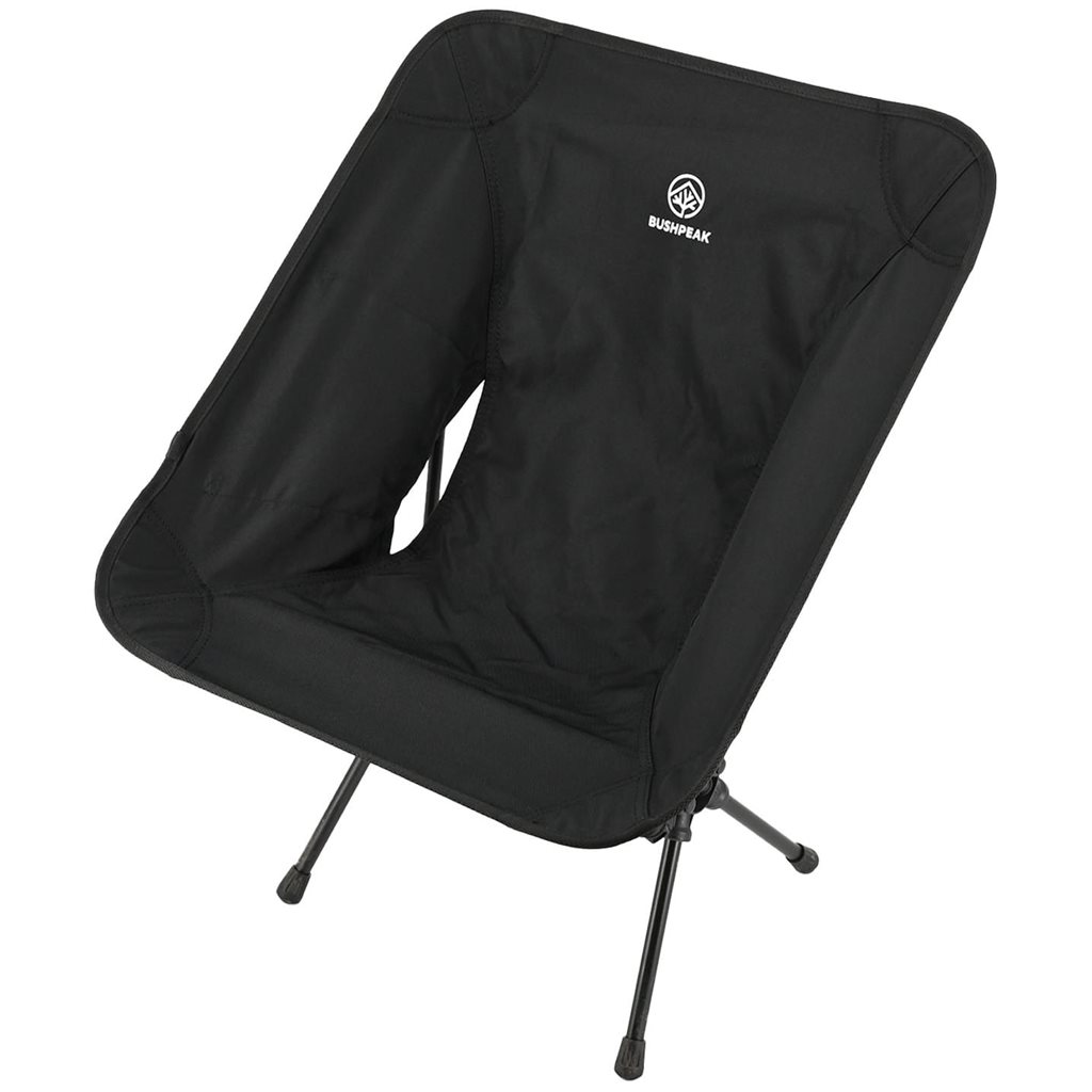 Levně BUSHPEAK židle Wildscape Mini lehká skládací ČERNÁ