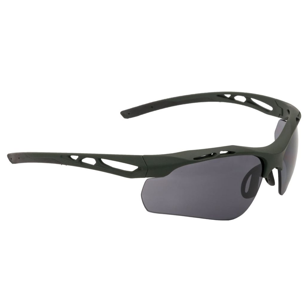 Levně SWISS EYE brýle taktické ATTACK rám ZELENÝ / sada 3 skel