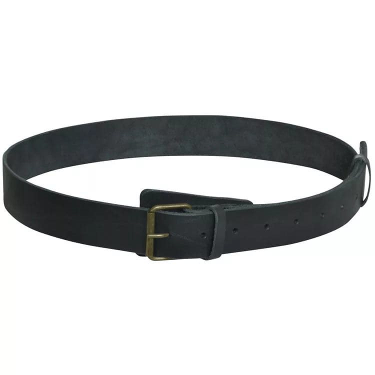 Levně Opasek TAS kožený ČERNÝ