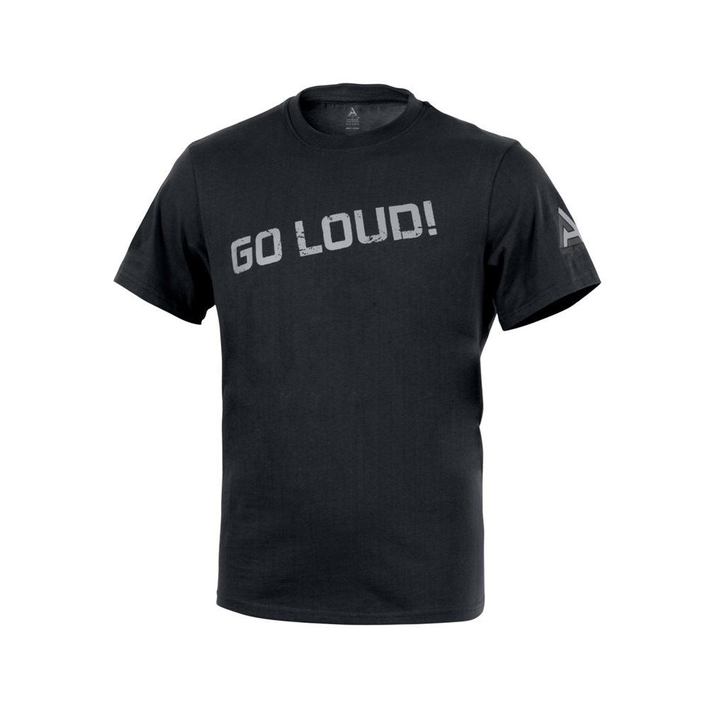 Levně Triko DIRECT ACTION GO LOUD ČERNÉ