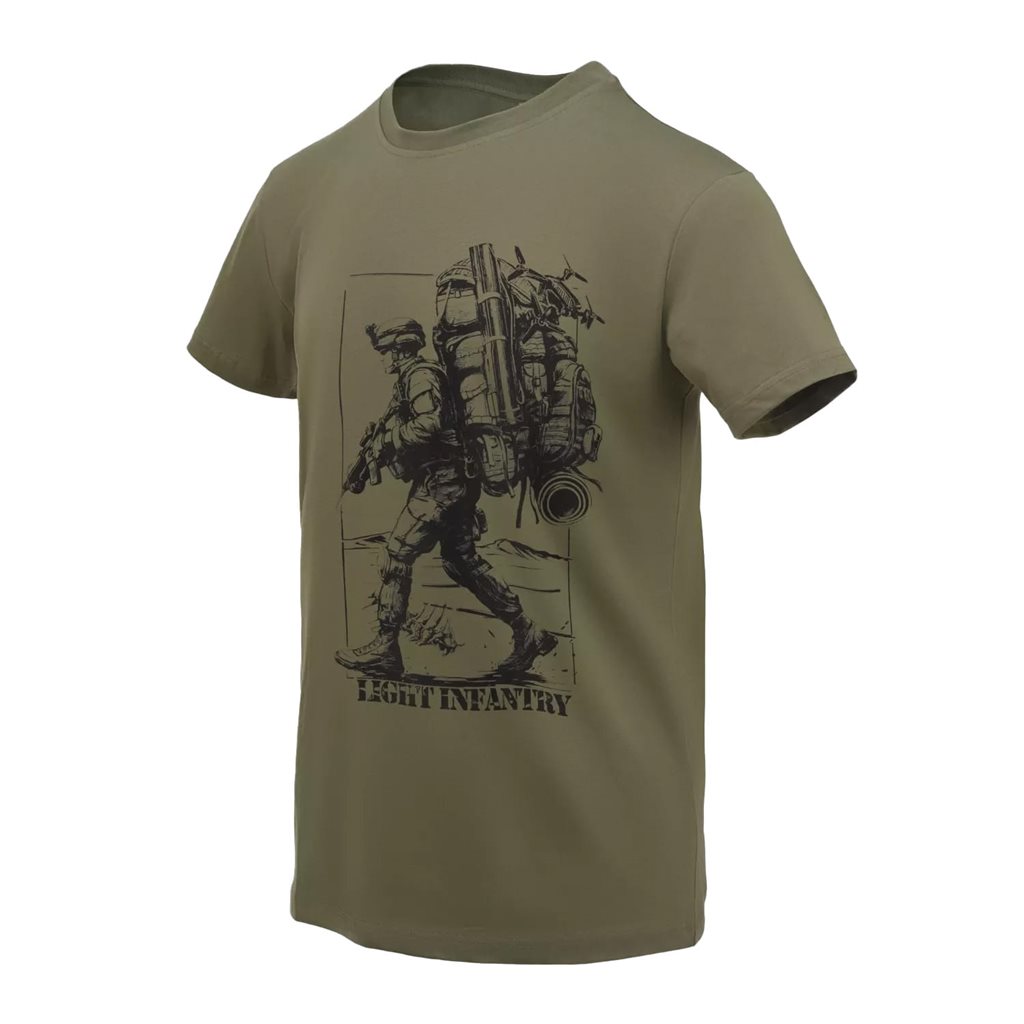 Levně Triko LIGHT INFANTRY OLIVE GREEN
