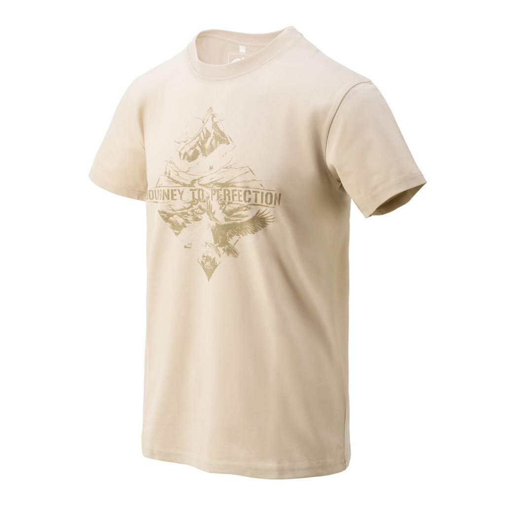Levně Triko MOUNTAIN STREAM KHAKI