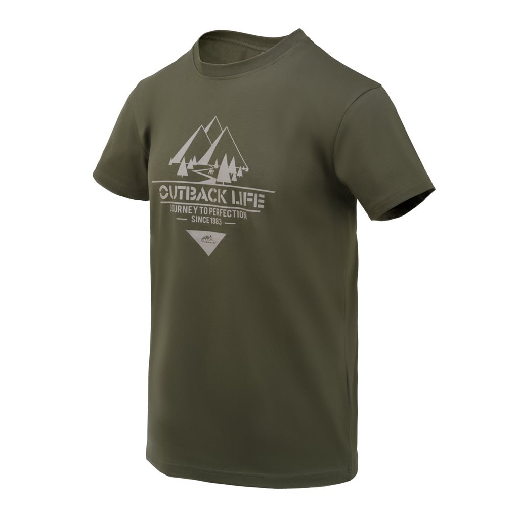 Levně Triko OUTBACK LIFE TAIGA GREEN