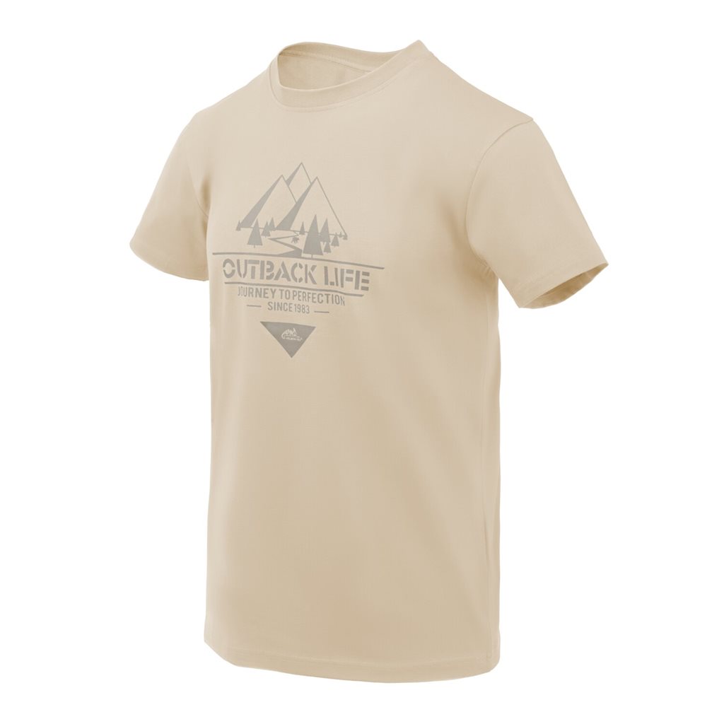 Levně Triko OUTBACK LIFE KHAKI