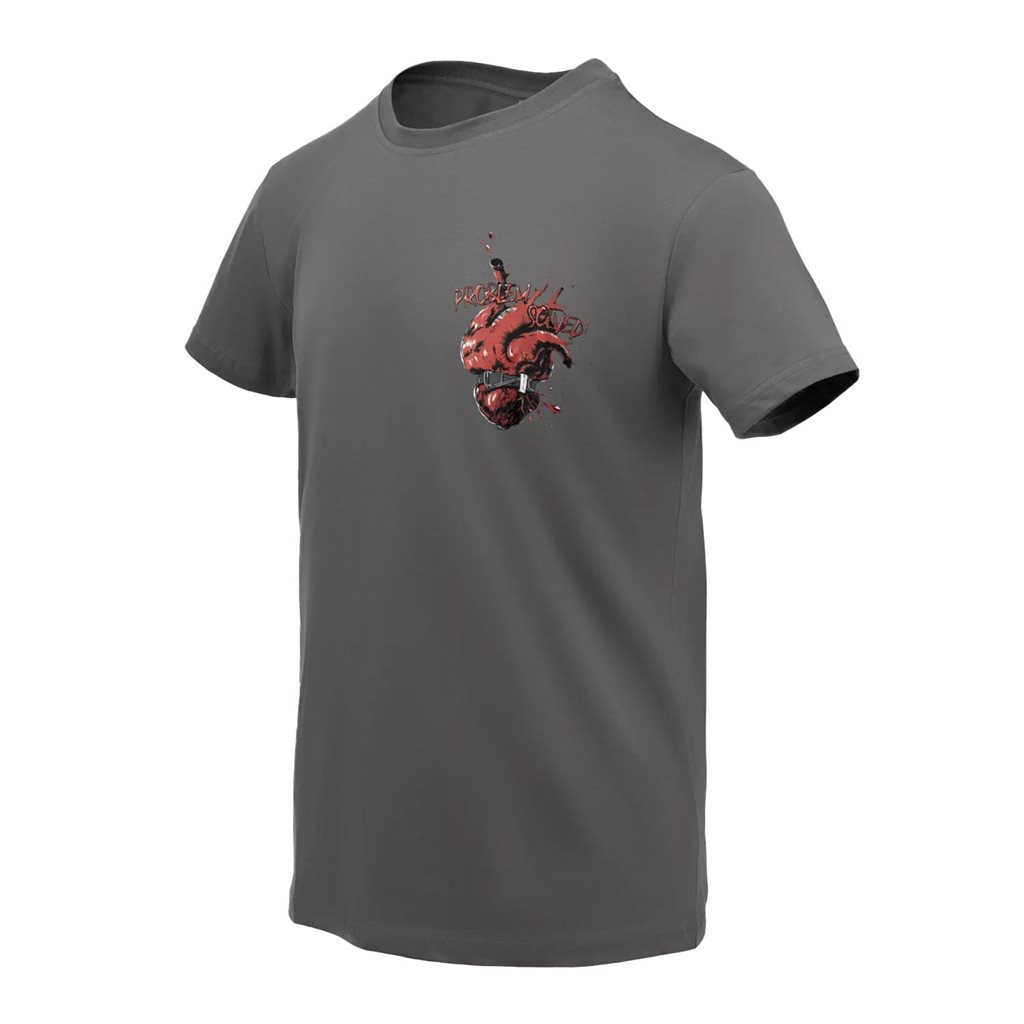 Levně Triko PROBLEM SOLVED! SHADOW GREY