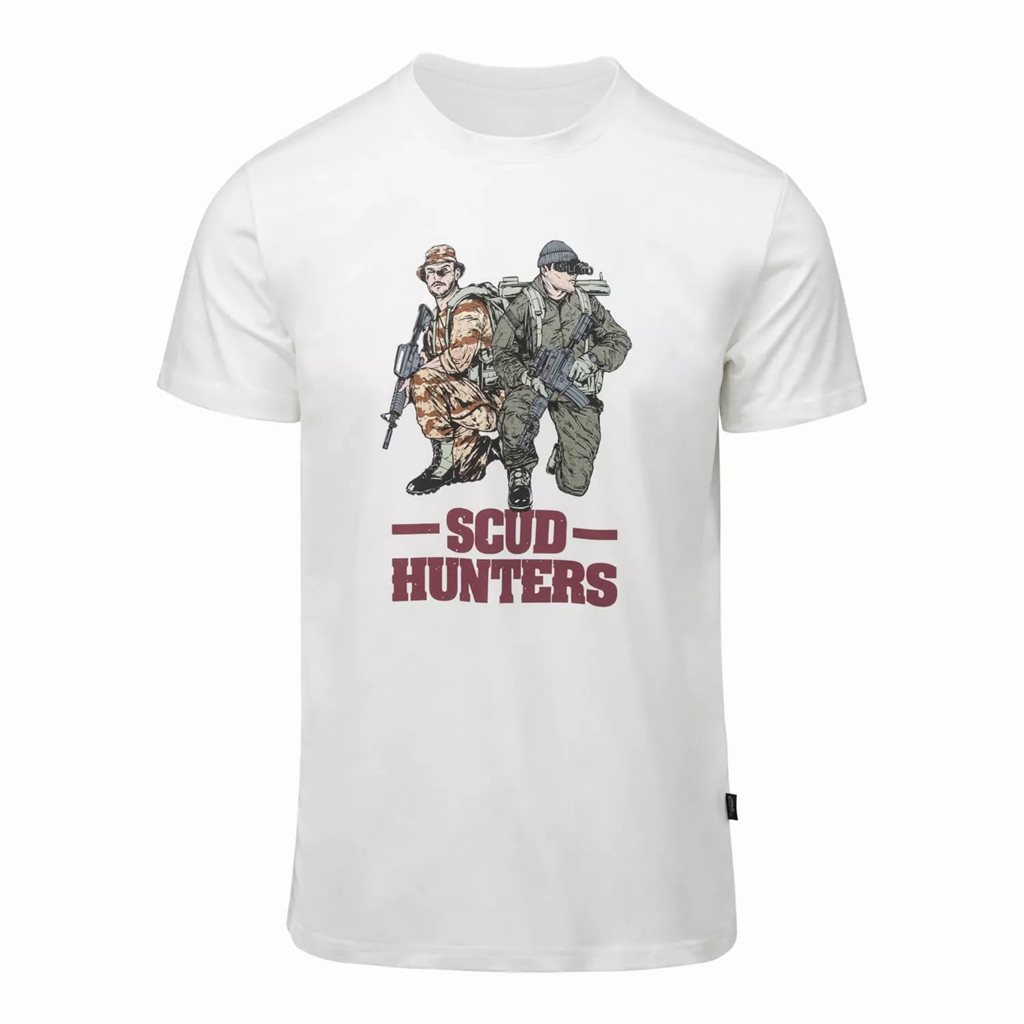 Triko SCUD HUNTERS BÍLÉ vel. XXL