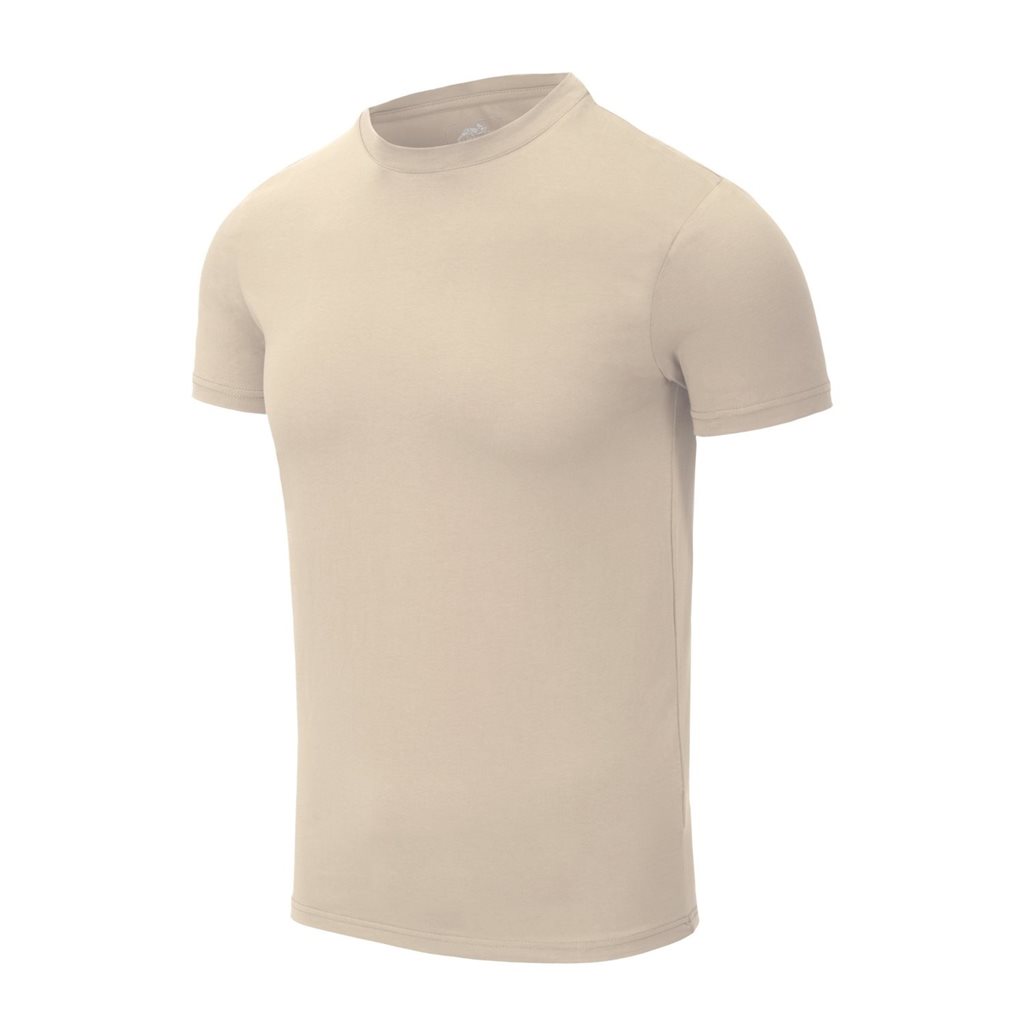 Levně Triko SLIM KHAKI