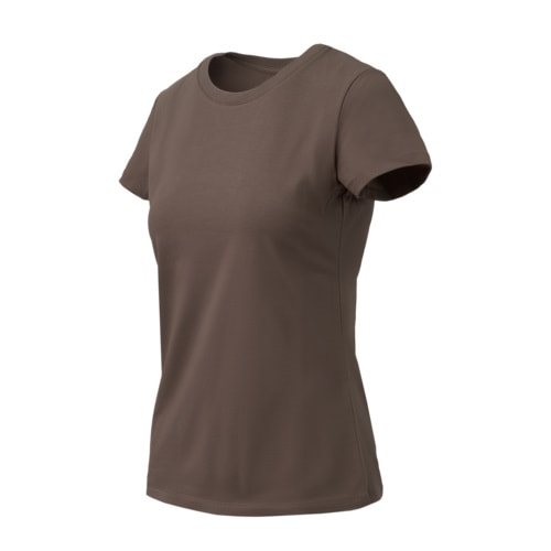 Triko dámské ORGANIC SLIM EARTH BROWN vel. XL