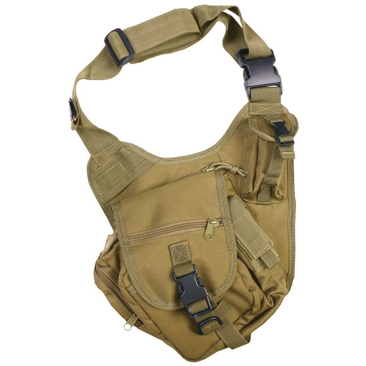 Levně KOMBAT taška taktická SHOULDER přes rameno COYOTE