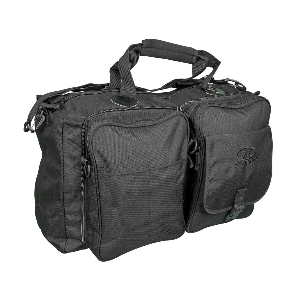 Levně PRO-FORCE brašna/taška skládací přes rameno Dual Jackal ČERNÁ