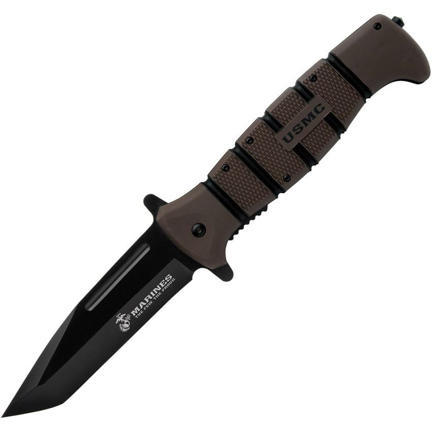 Levně United Cutlery nůž zavírací USMC MAXIMUM tanto hladké ostří