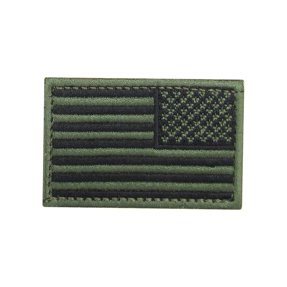 Levně CONDOR OUTDOOR nášivka vlajka USA revers OLIV