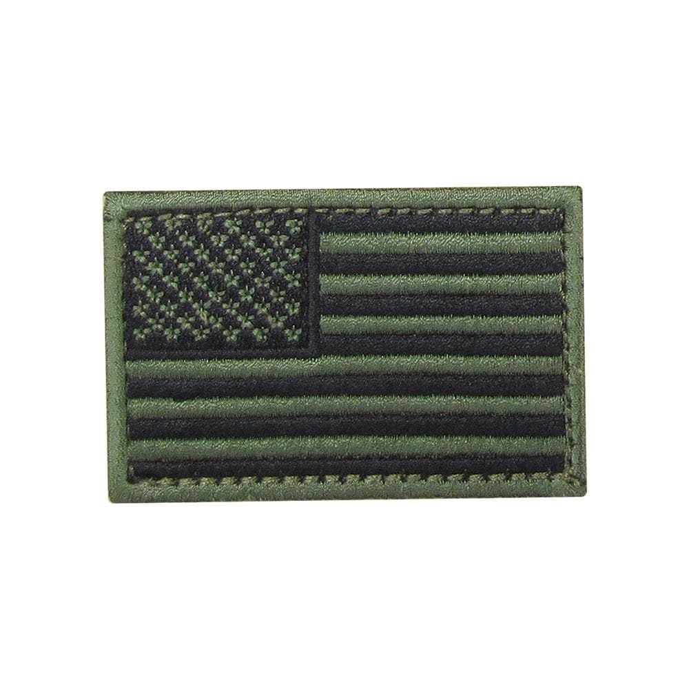 Levně CONDOR OUTDOOR nášivka vlajka USA OLIV