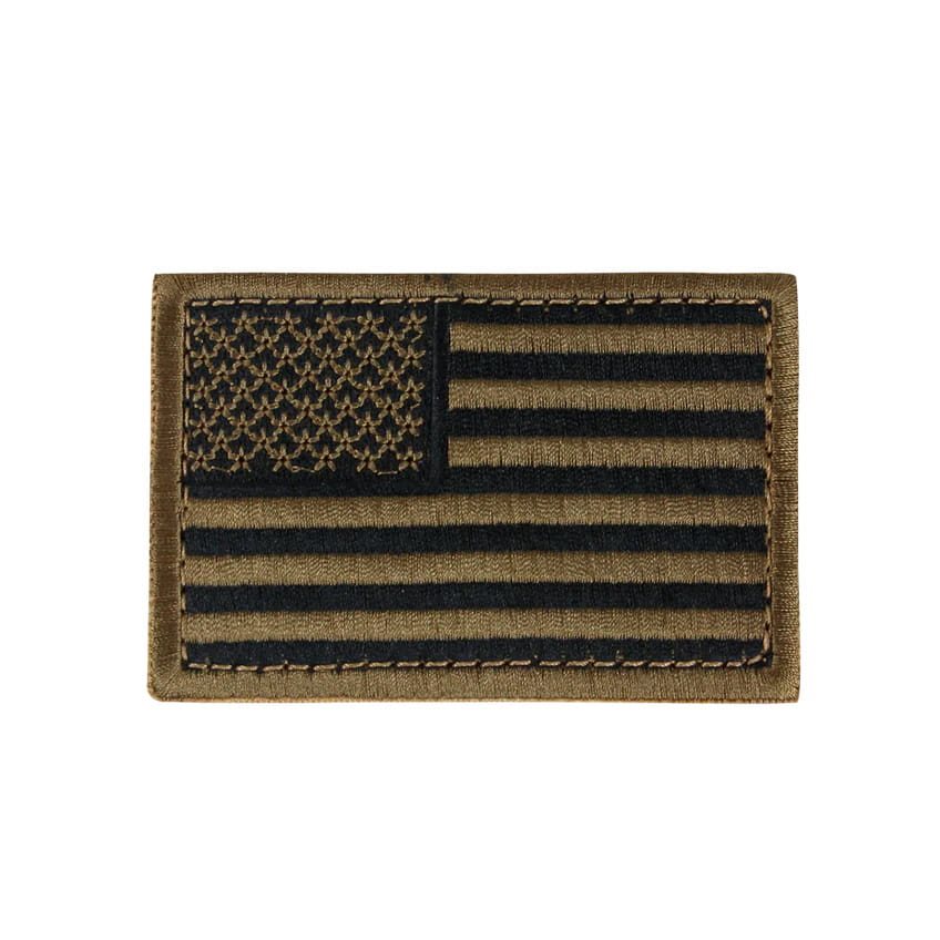 Levně CONDOR OUTDOOR nášivka vlajka USA COYOTE