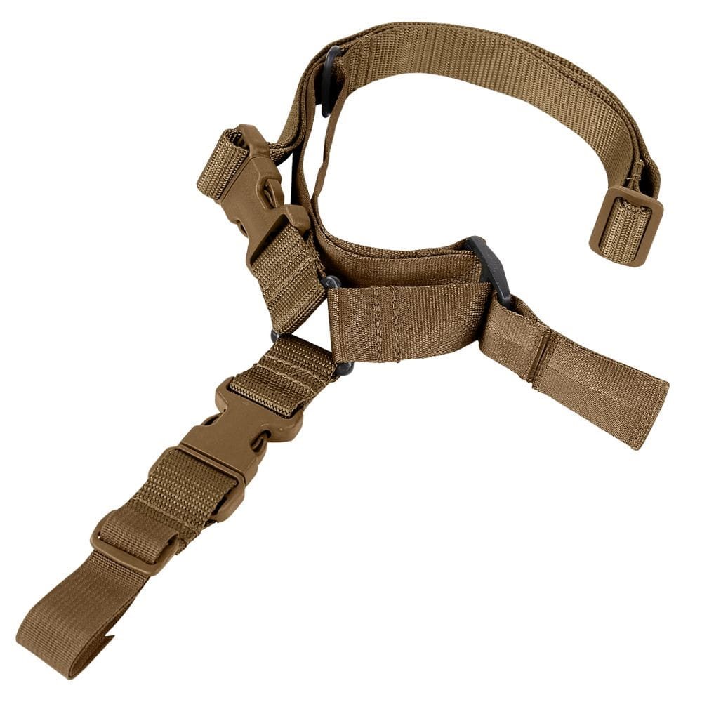 Levně CONDOR OUTDOOR popruh zbraňový QUICK jednobodový COYOTE BROWN