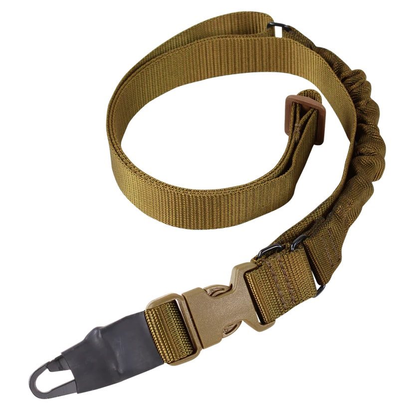 Levně CONDOR OUTDOOR popruh zbraňový VIPER BUNGEE jednobodový COYOTE BROWN