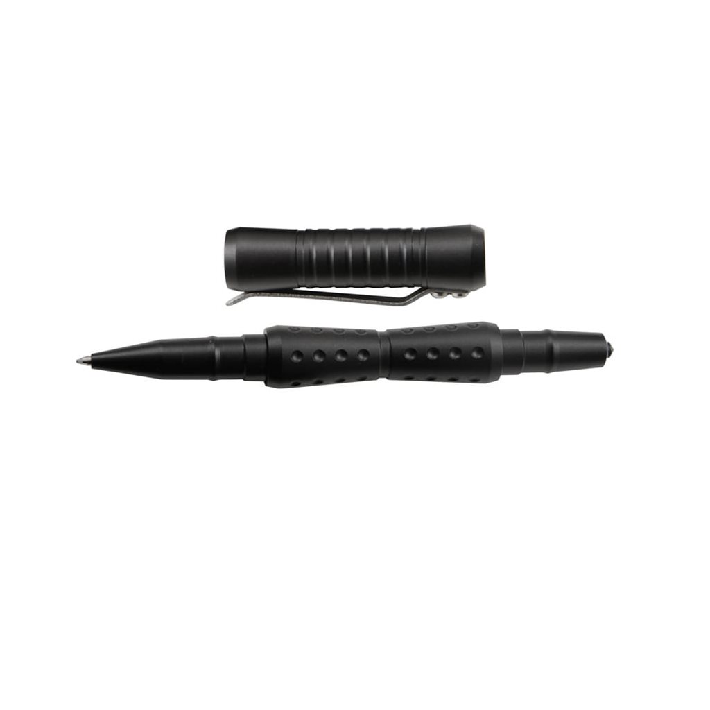 Levně UZI pero taktické DEFENDER CARBIDE 19 s rozbíječem skla ČERNÉ