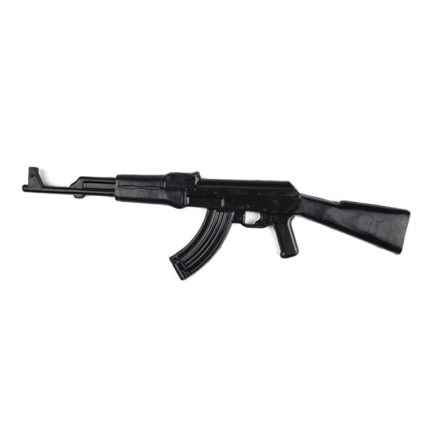 Levně Maketa samopal cvičný AK-47 gumový ČERNÝ