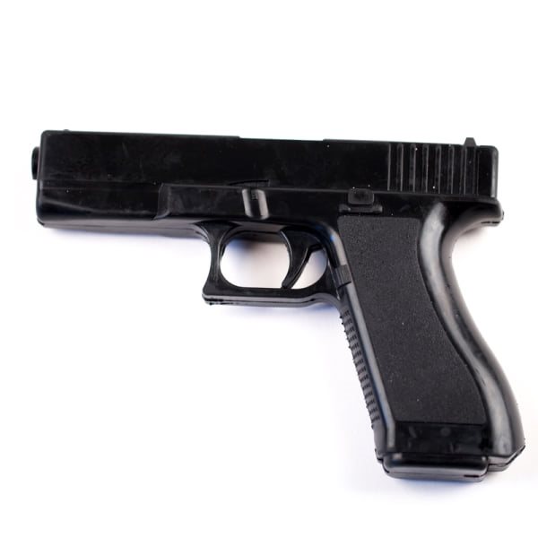 Levně Maketa pistole cvičná GLOCK gumová ČERNÁ