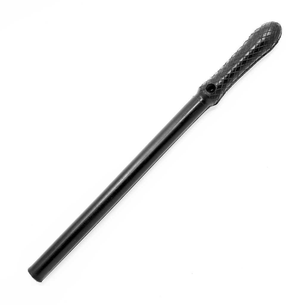 Levně Obušek gumový 43 cm ČERNÝ