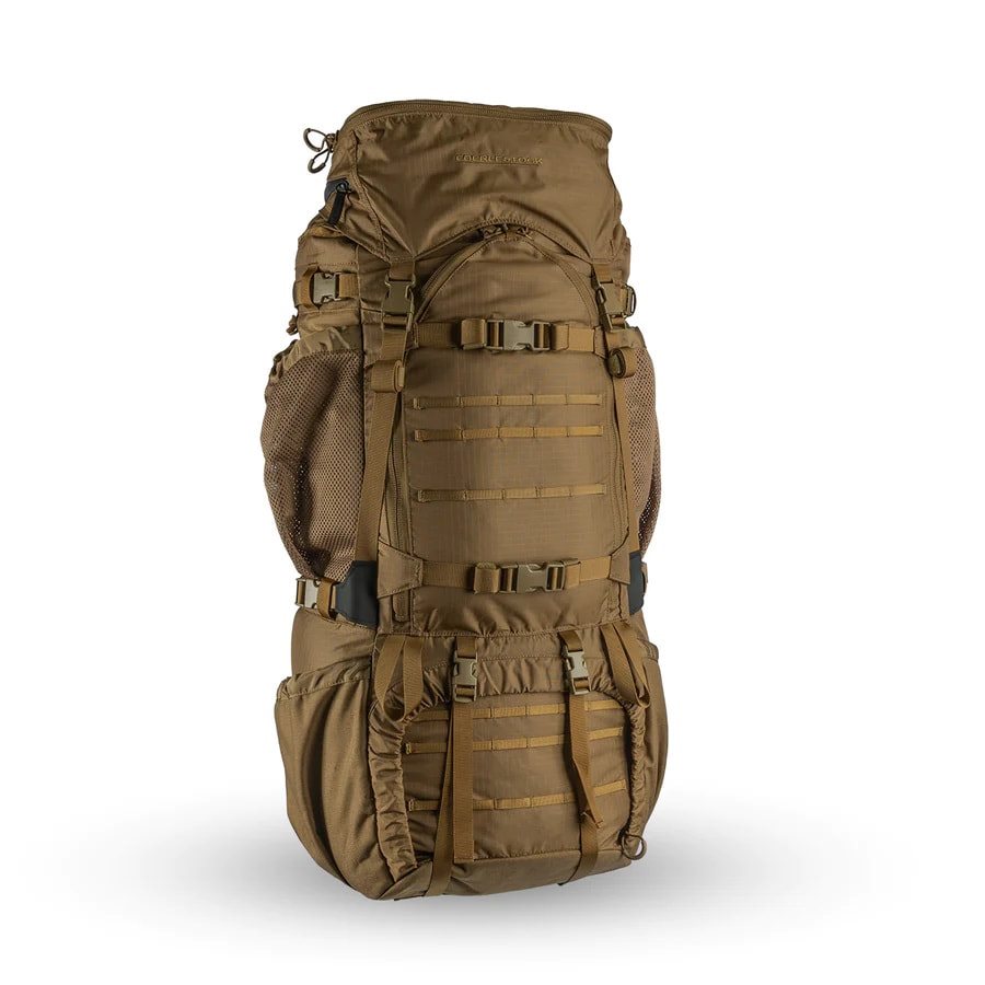 Levně EBERLESTOCK batoh V90 BATTLESHIP V3 COYOTE BROWN