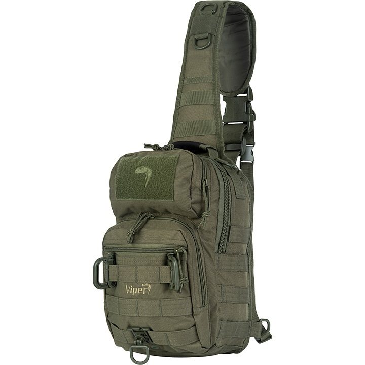 Levně Batoh VIPER přes rameno 10L ZELENÝ