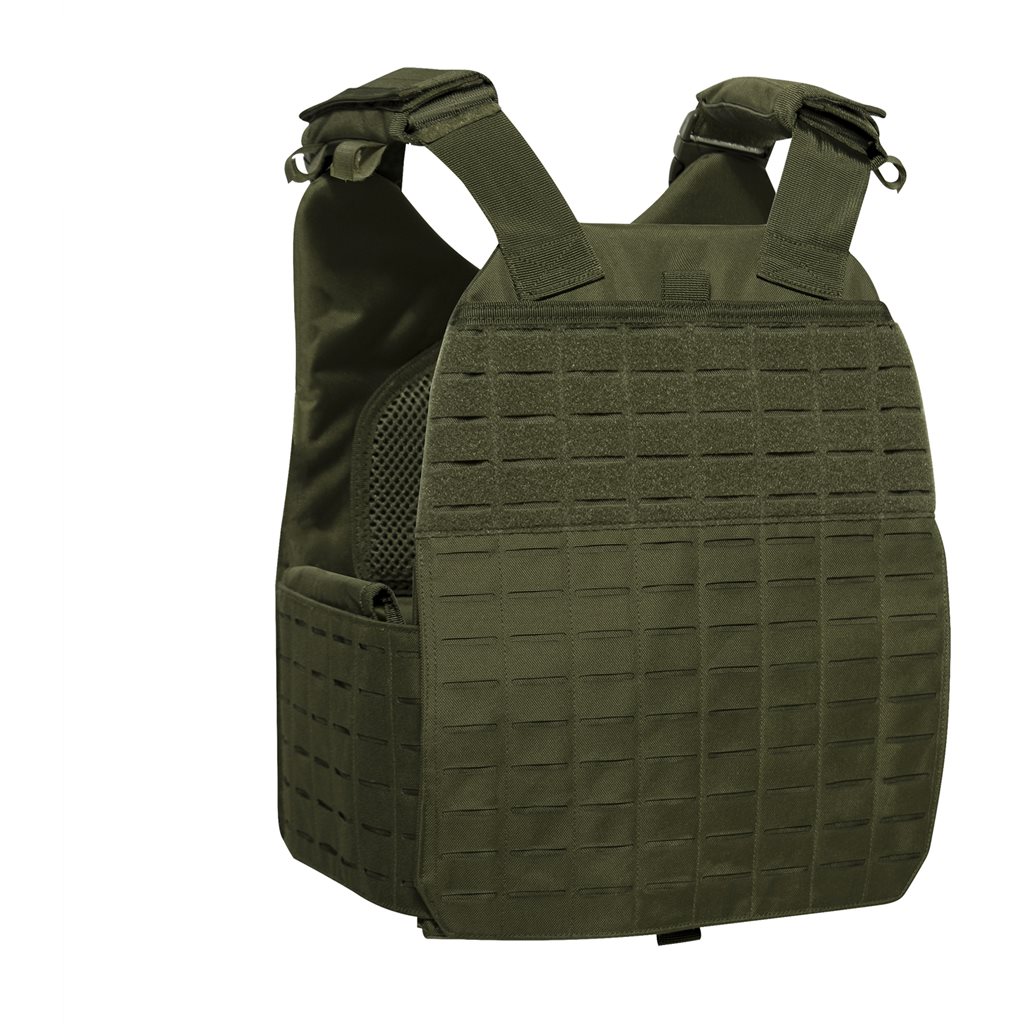 Levně ROTHCO vesta LASER CUT MOLLE nosič plátů ZELENÁ