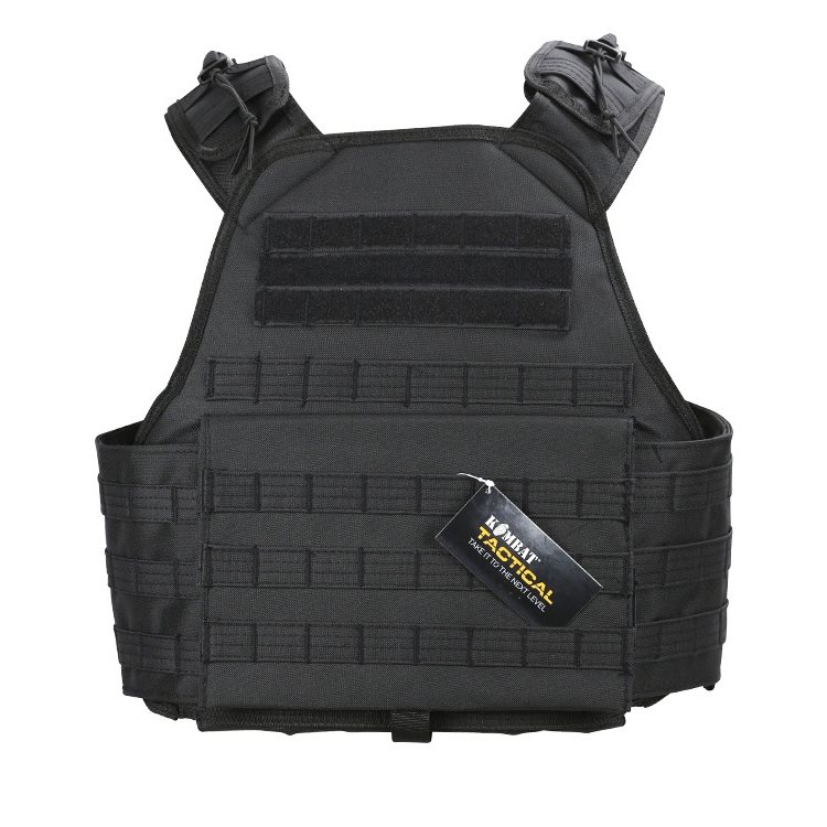 Levně KOMBAT vesta VIKING MOLLE platform ČERNÁ