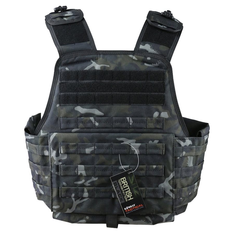Levně KOMBAT vesta VIKING MOLLE platform BTP BLACK