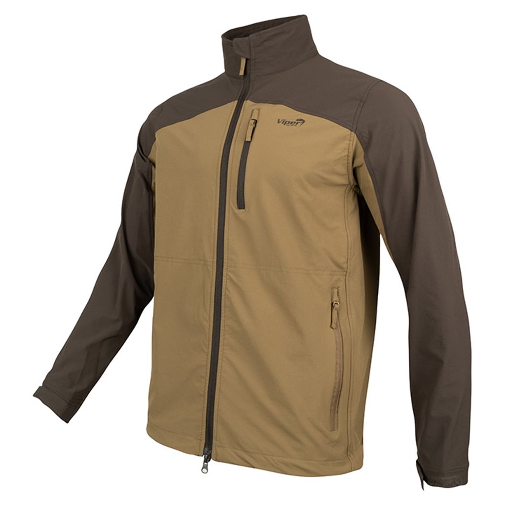 Levně Bunda LIGHTWEIGHT softshell COYOTE