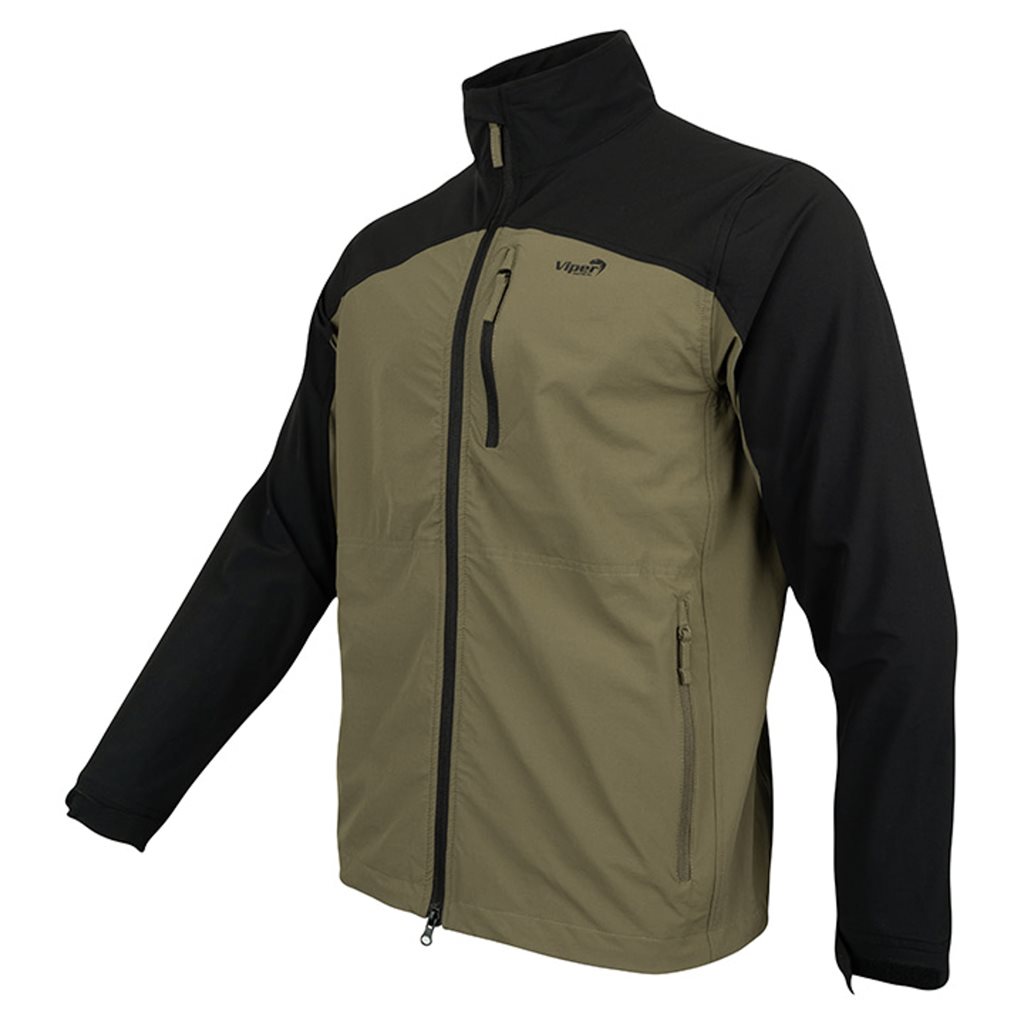 Levně Bunda LIGHTWEIGHT softshell ZELENÁ