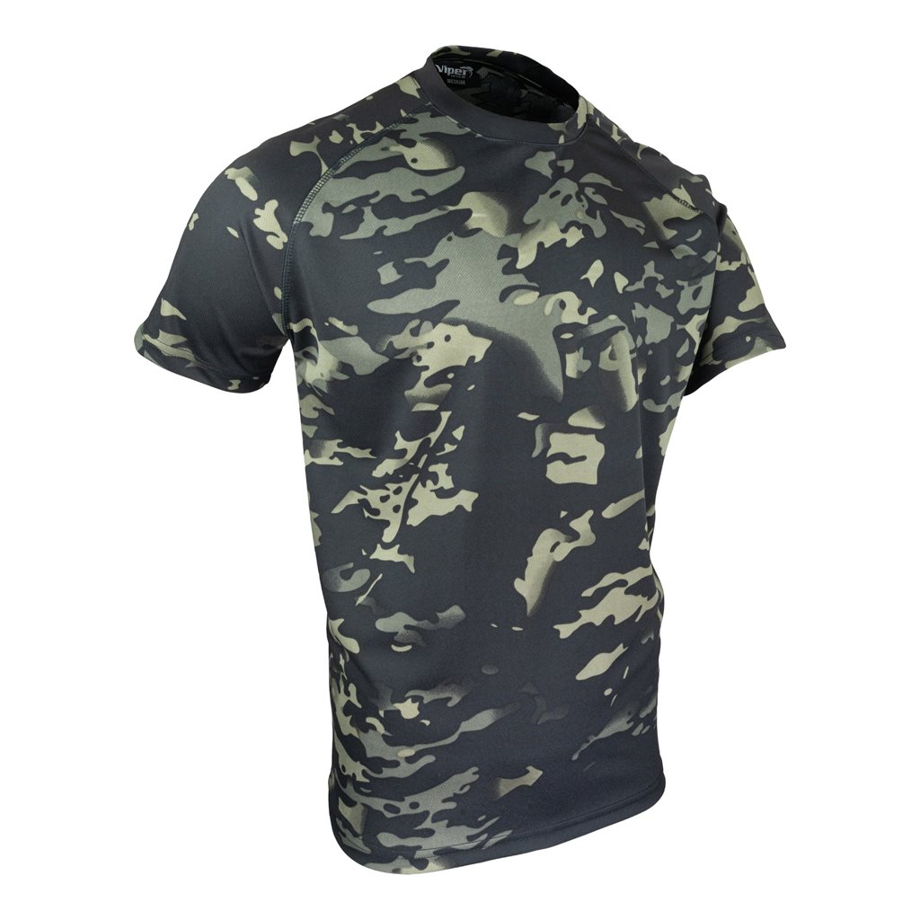 Triko funkční MESH-TECH VCAM BLACK