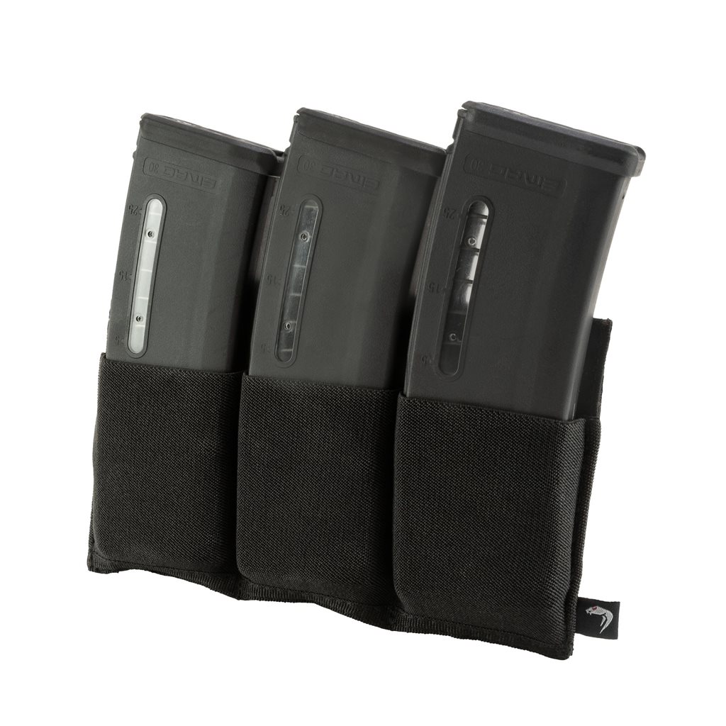 Levně Viper sumka elastická otevřená pro 3 zásobníky M4/M16 ČERNÁ