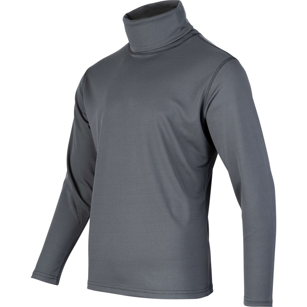 Levně Triko TACTICAL ROLLNECK s dlouhým rukávem TITANIUM ŠEDÉ