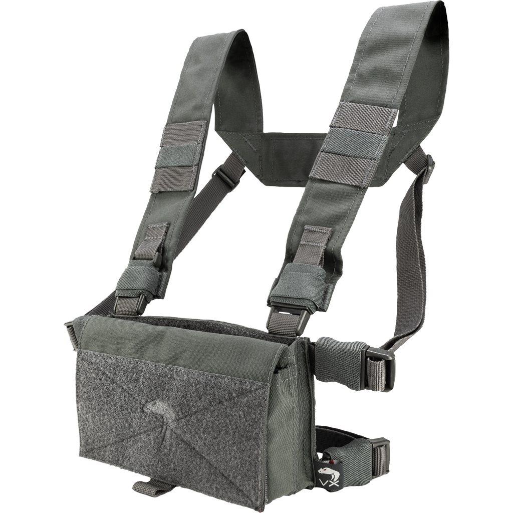 Levně Viper vesta taktická CHEST RIG VX BUCKLE Titanium ŠEDÁ