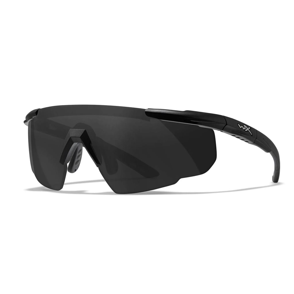 Levně WILEY X brýle střelecké SABER ADVANCED ČERNÝ rám KOUŘOVÁ skla