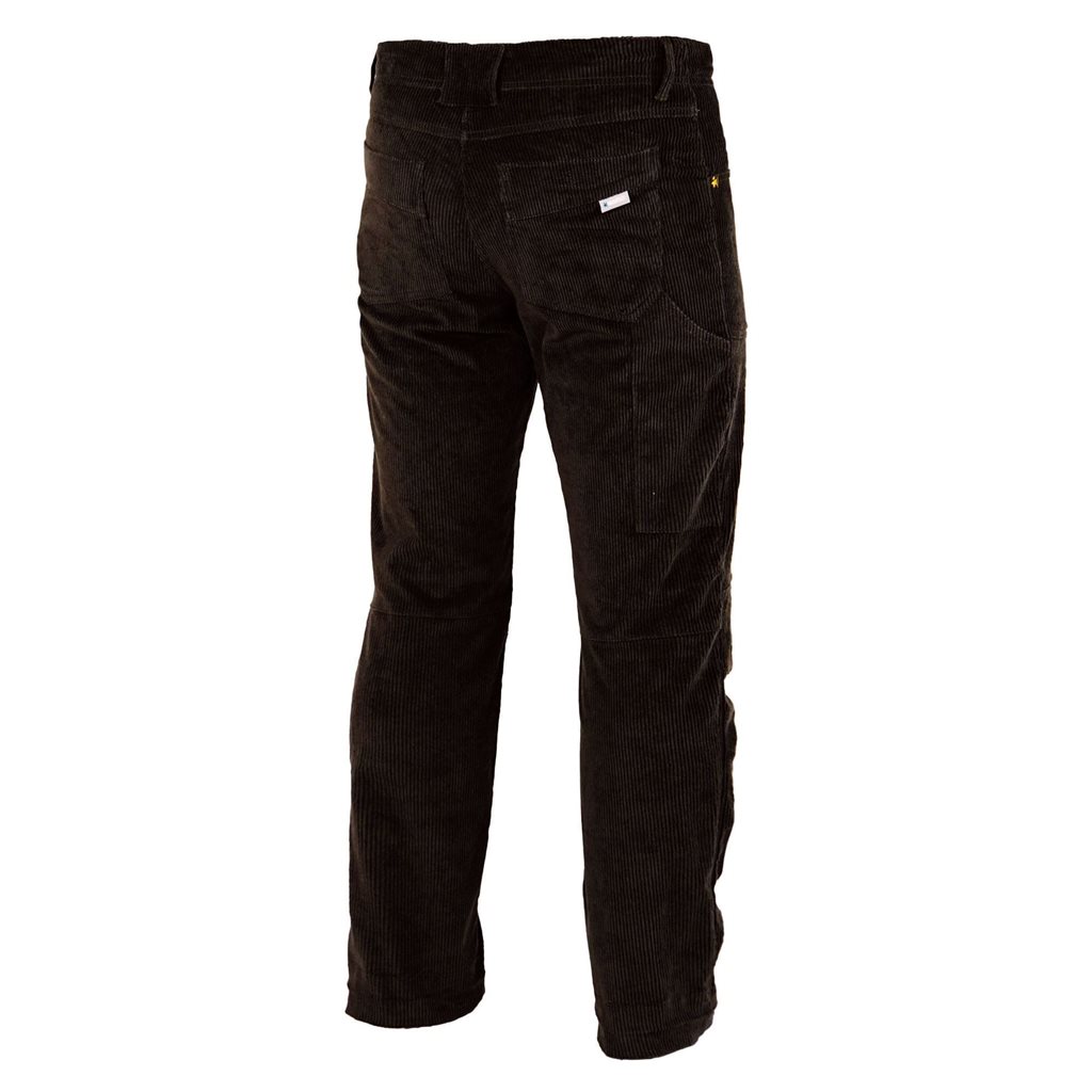 Kalhoty manšestrové DRIFT dark brown vel. L