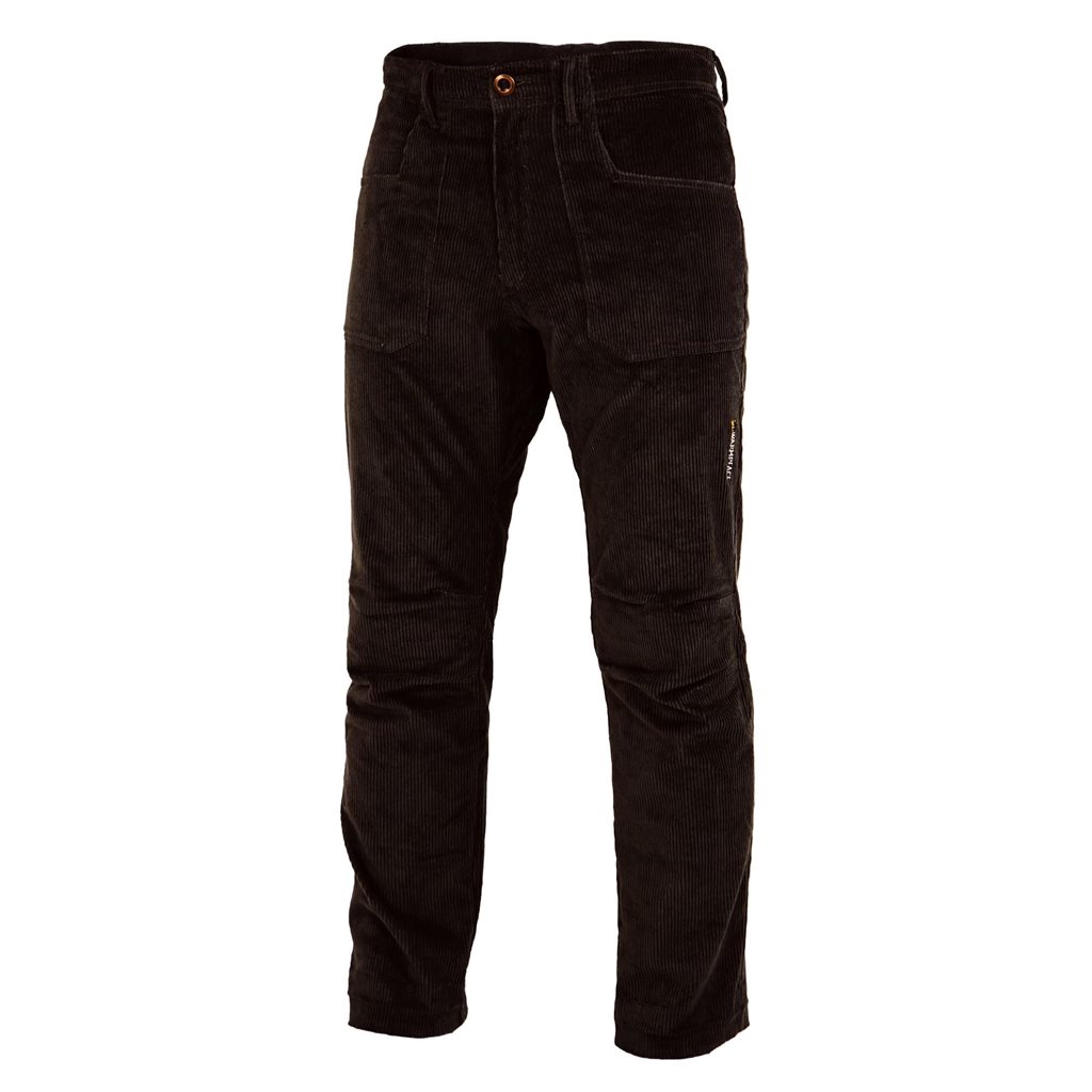 Kalhoty manšestrové DRIFT dark brown