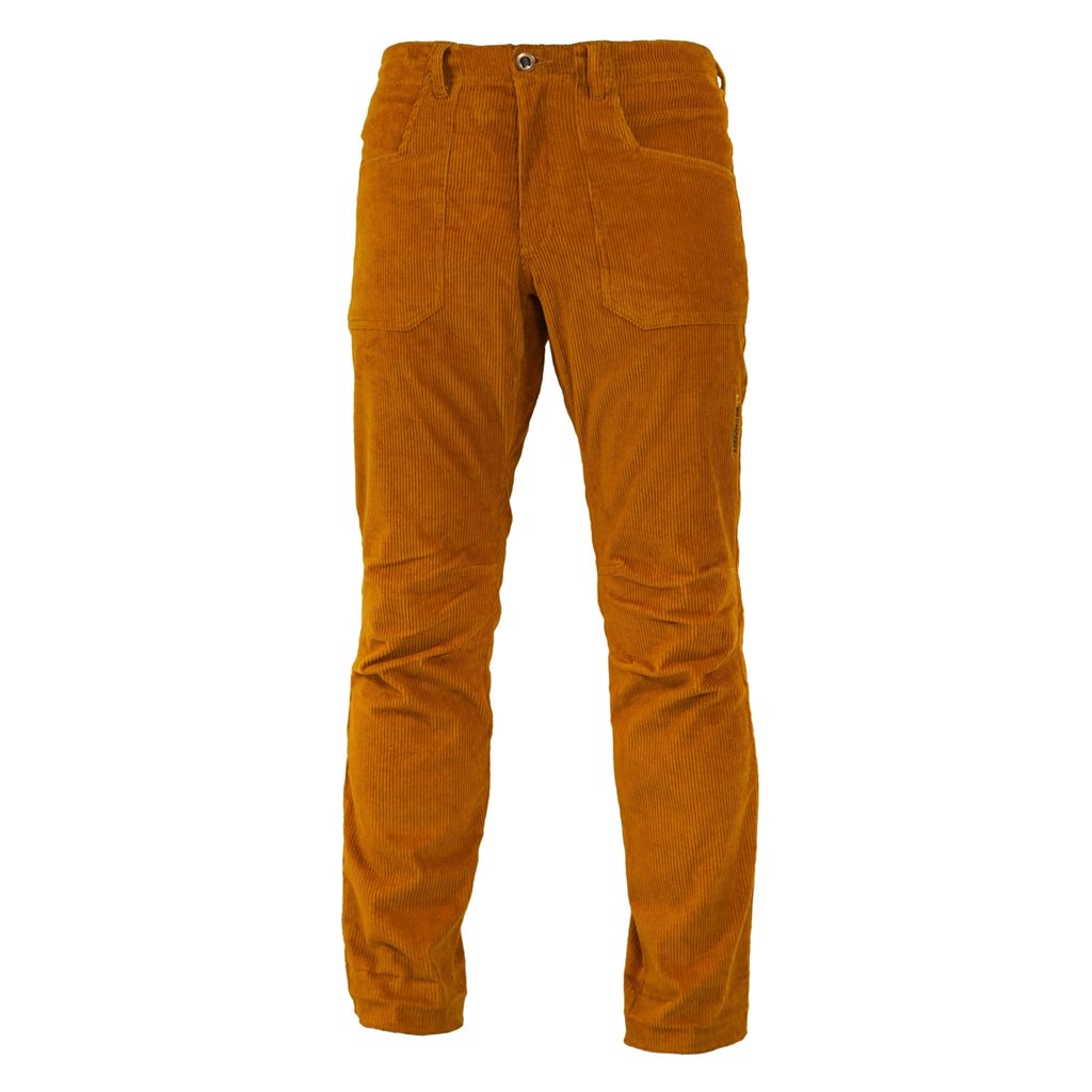 Kalhoty manšestrové DRIFT GOLD HNĚDÉ