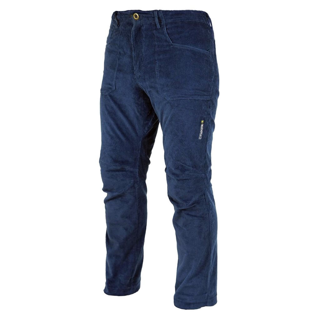 Levně Kalhoty manšestrové DRIFT majolica blue