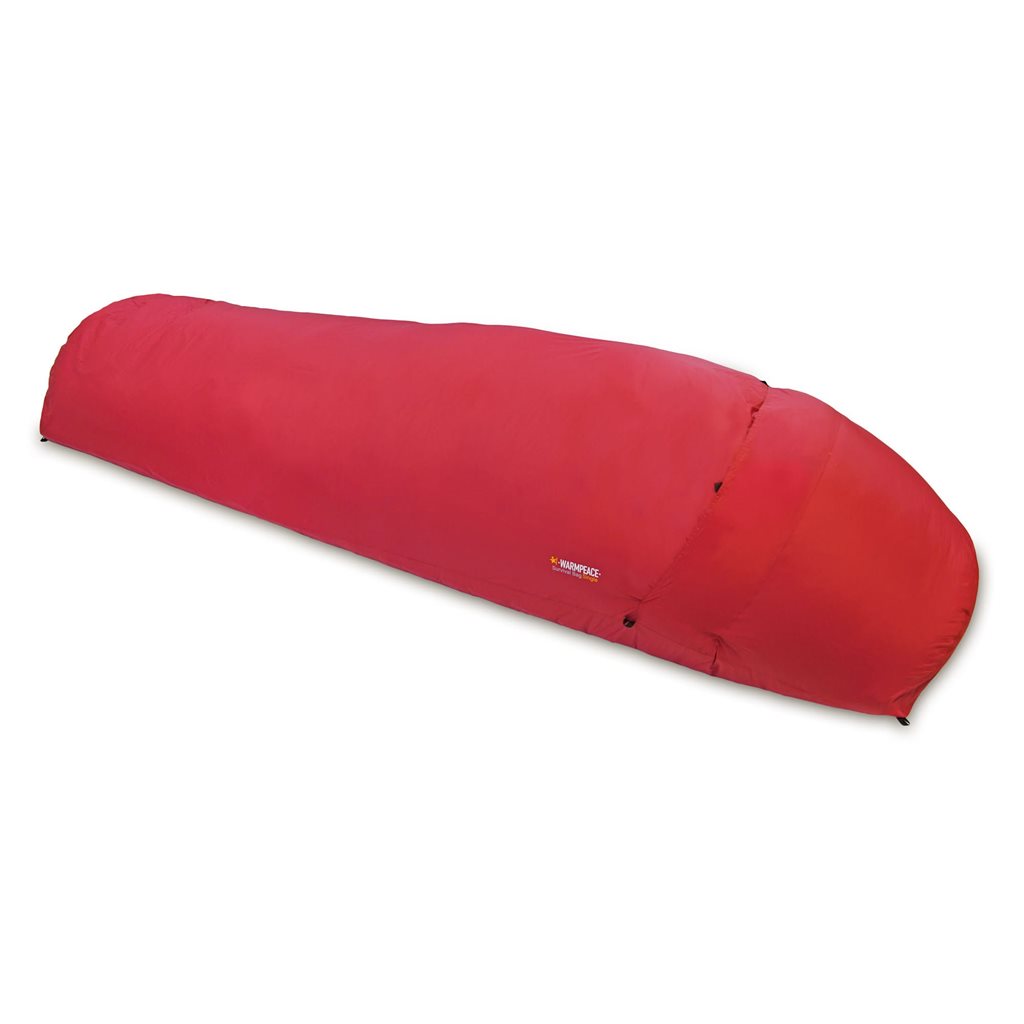 Levně WARMPEACE nouzový vak pro jednu osobu SURVIVAL BAG SINGLE ČERVENÝ