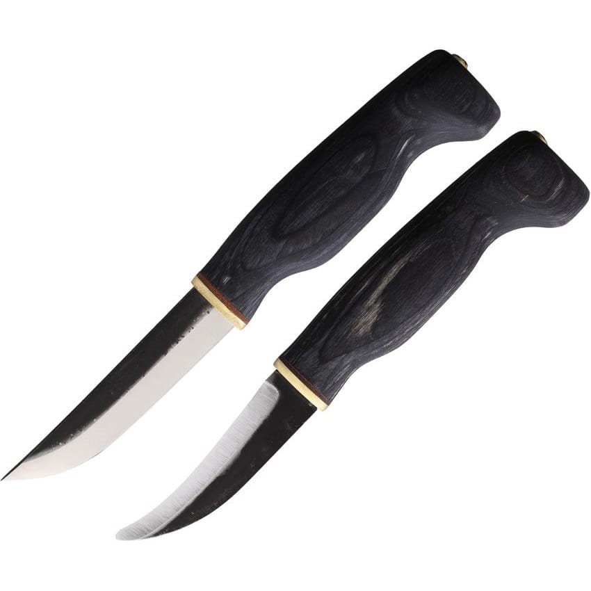 Levně WOOD JEWEL nůž BLACK FOREST sada 2 ks rukojeť DŘEVO
