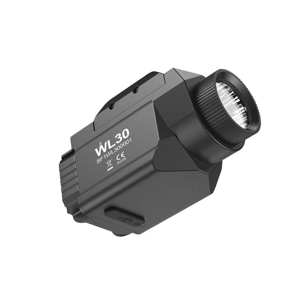 Levně SPERAS svítilna WL30 na pistoli dobíjecí, 650 lumenů