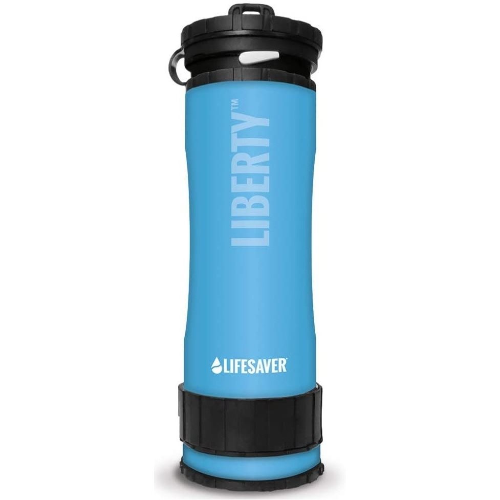 Levně Láhev filtrační LIFESAVER LIBERTY MODRÁ