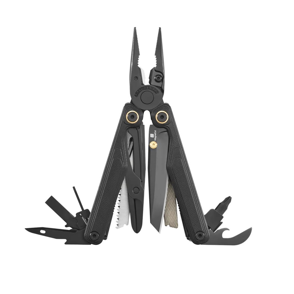 Levně Leatherman kleště multifunkční skládací WAVE ALPHA OBSIDIAN