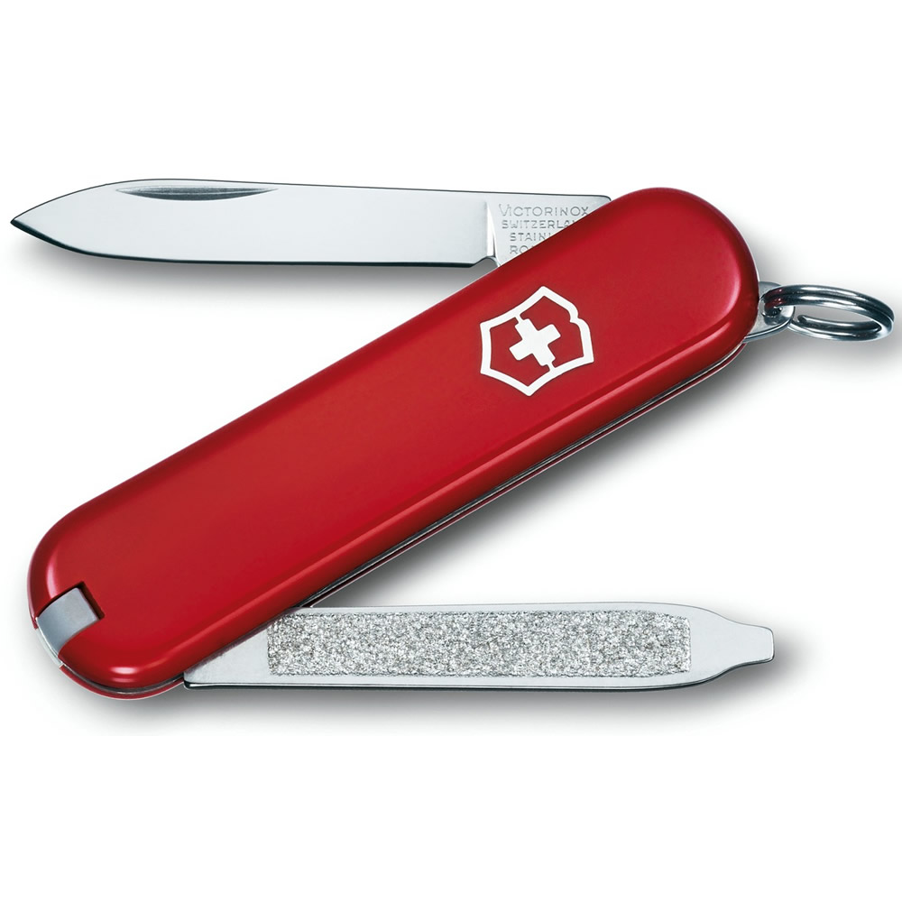 Levně VICTORINOX nůž kapesní ESCORT 58mm ČERVENÝ