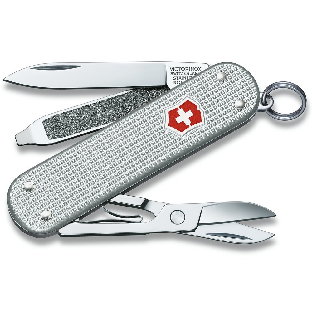 Levně VICTORINOX nůž kapesní CLASSIC SD ALOX 58mm SILVER