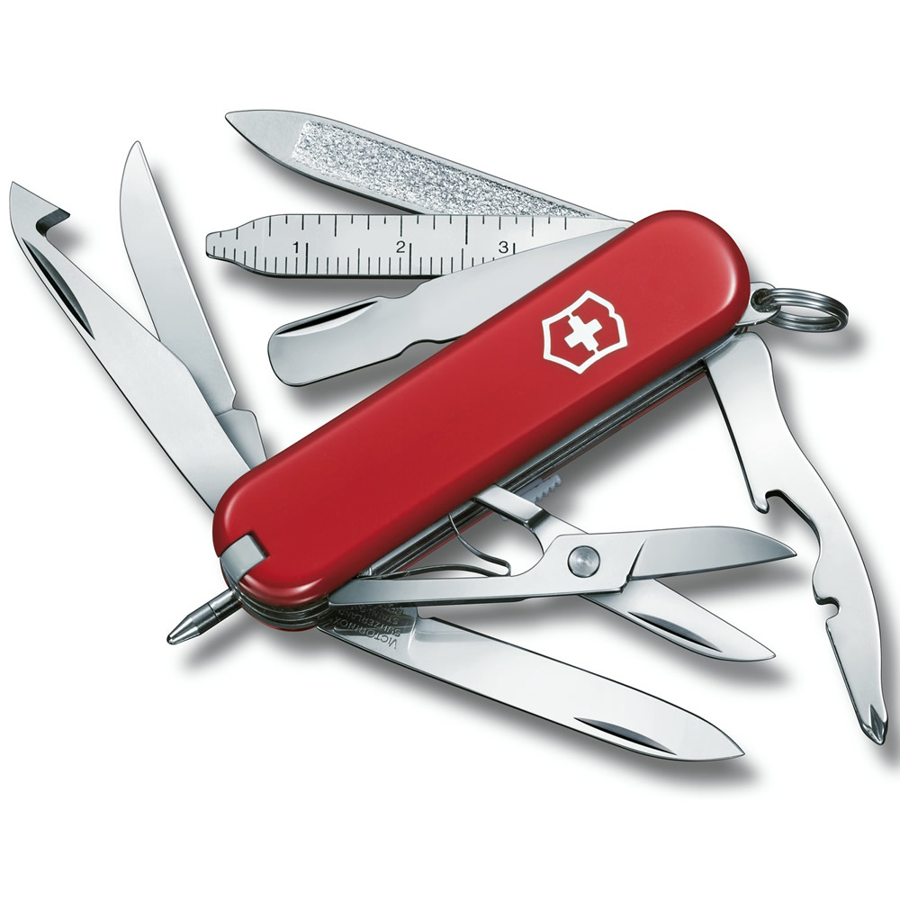 Levně VICTORINOX nůž kapesní MiniChamp 58mm ČERVENÝ