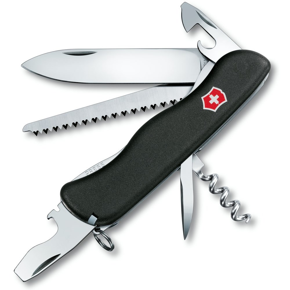 Levně VICTORINOX nůž kapesní FORESTER 111mm ČERNÝ