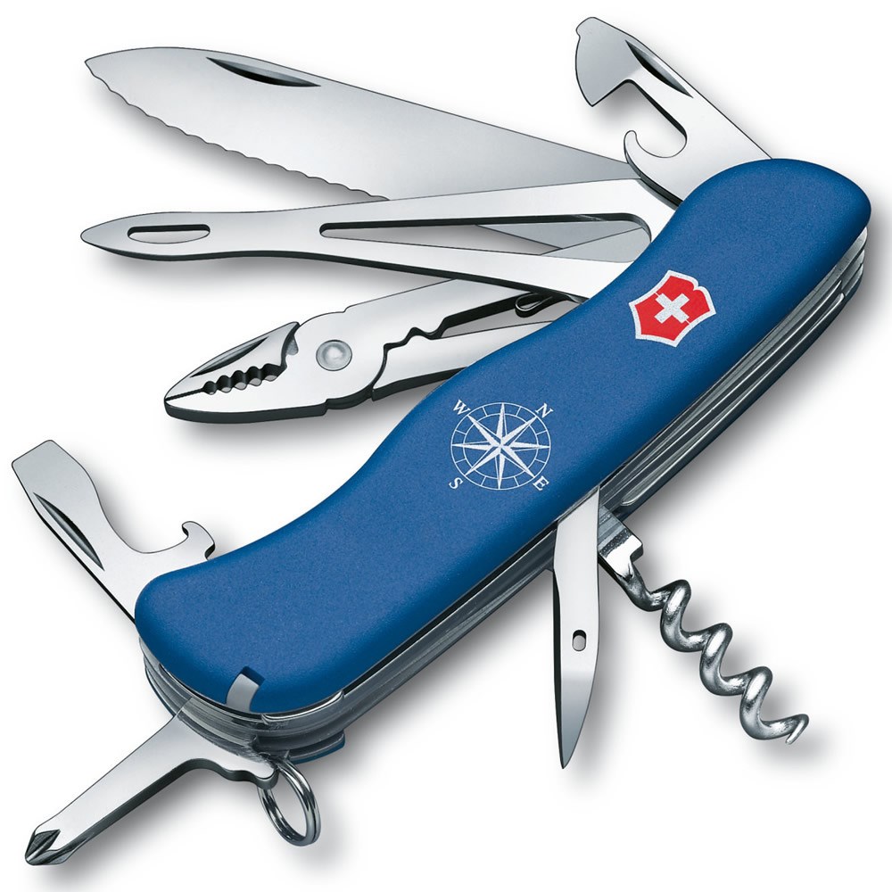 Levně VICTORINOX nůž kapesní SKIPPER 111mm MODRÝ